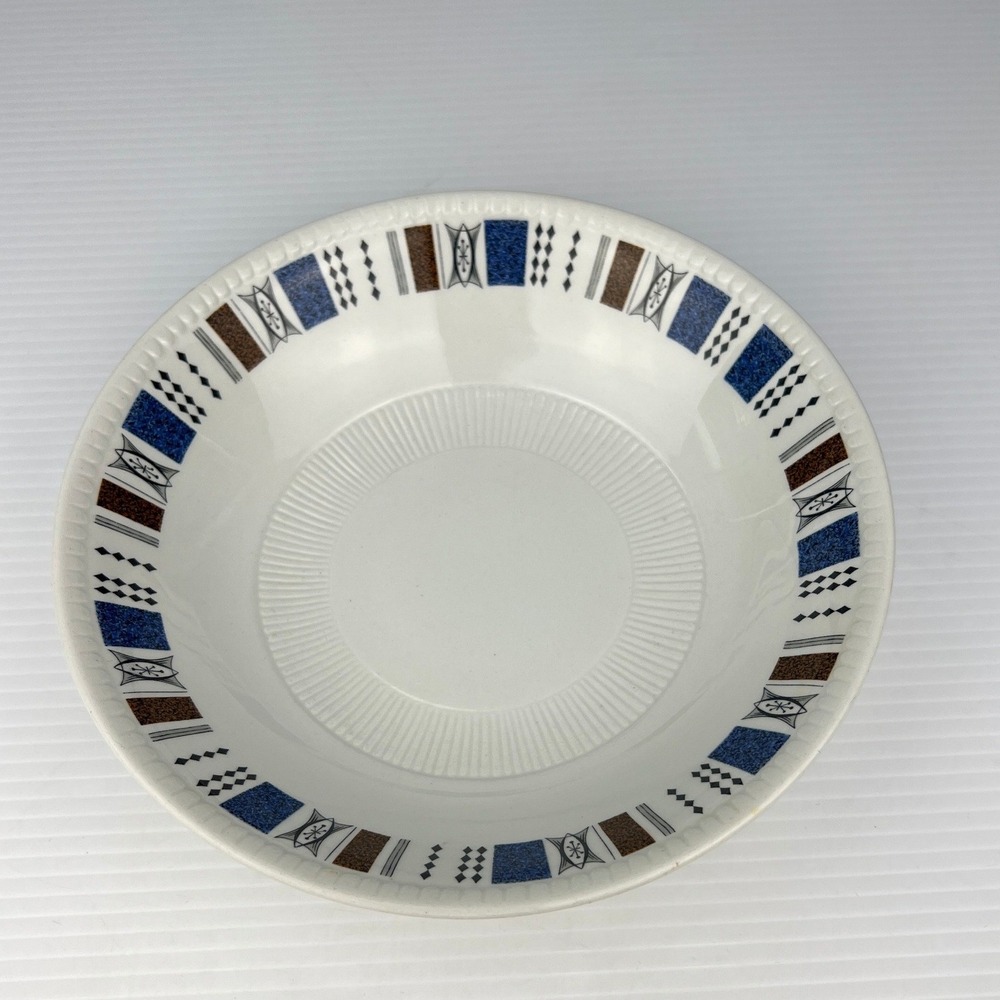 James Broadhurst Staffordshire‎ Pot-Pourri Ironstone Bowl MCM Atomic Starburst
